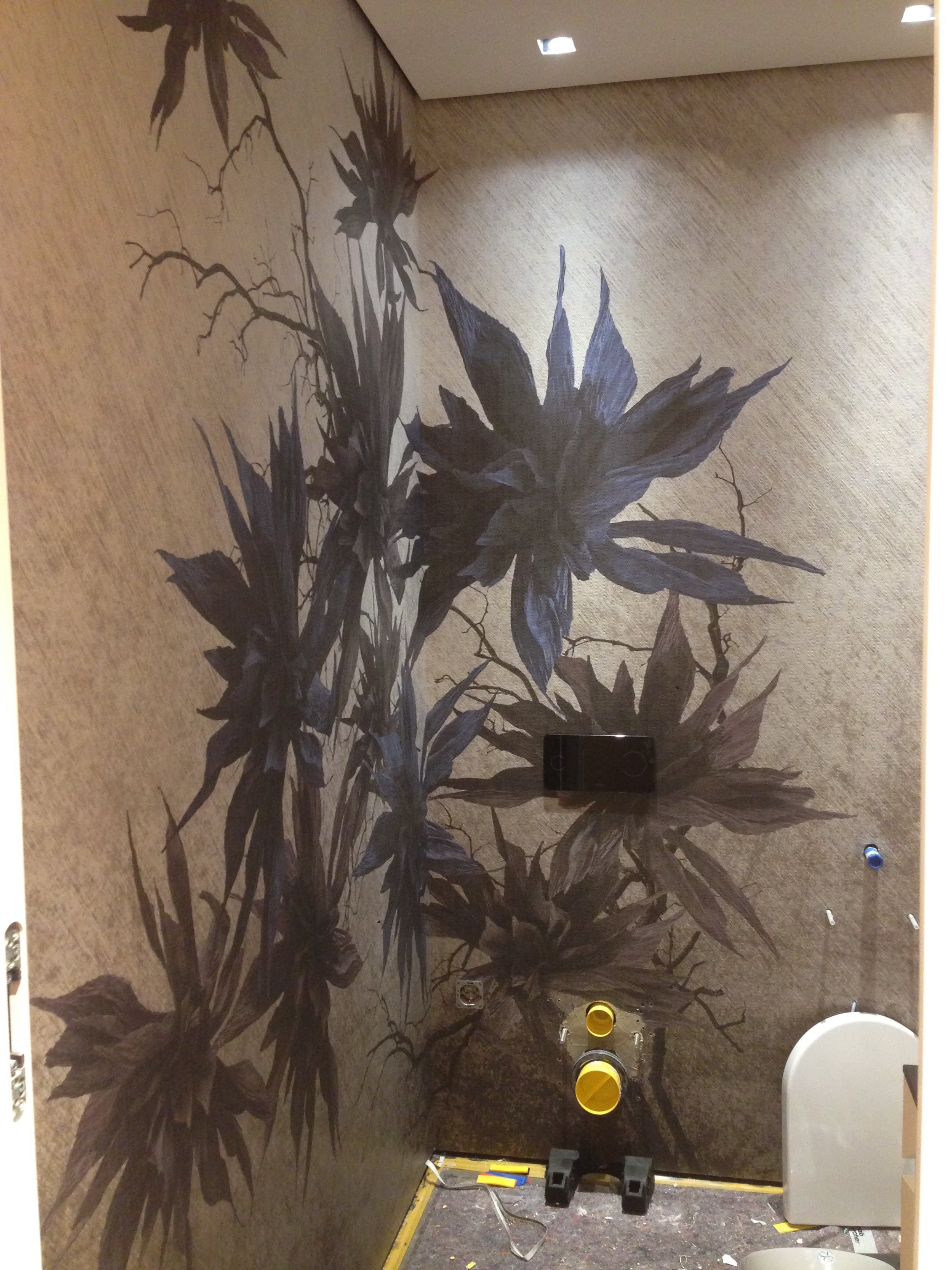 Fototapete, Badezimmer, Wasserfest